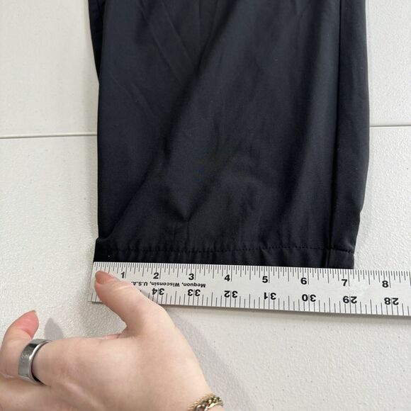 Athleta Womens Sweat Pants 26 Black Venture Jogger Pleated Gorpcore Performance - Picture 7 of 13